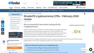 XtraderFX CFD trading review 2019 – Is it safe? | finder.com.au