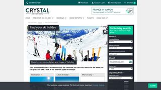 Find Your Ski Holiday | Crystal Ski