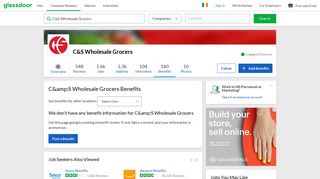 C&S Wholesale Grocers Employee Benefits and Perks | Glassdoor.ie