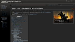 Counter-Strike: Global Offensive Dedicated Servers - Valve Developer ...