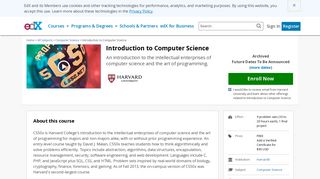 CS50: Introduction to Computer Science | edX