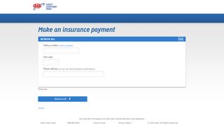 Make an insurance payment