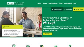 Home › The Commercial & Savings Bank