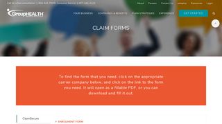 CLAIM FORMS | GroupHEALTH