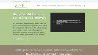 CSBT: Social Services Health Insurance