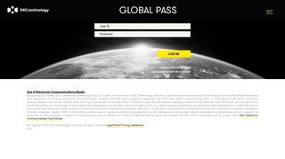 DXC Global Pass - Login - DXC Technology