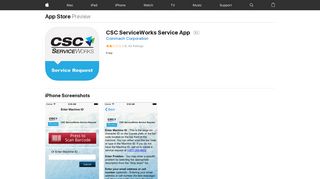 CSC ServiceWorks Service App on the App Store - iTunes - Apple