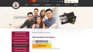 Civil Service Club | Membership | Membership Promotions