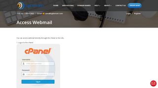 Access Webmail - SGDomain