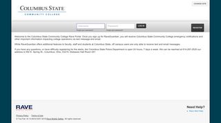 Rave Login - CSCC Community- not for students