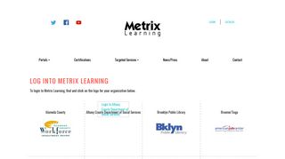 login - Metrix Learning -