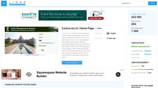 Visit Cscms.nic.in - Home Page.