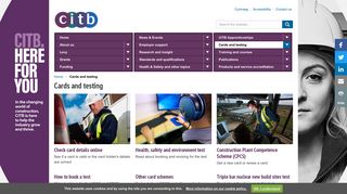 Cards and Testing - CITB