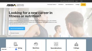 ISSA - Personal Trainer & Fitness Certifications: ISSA Online.edu