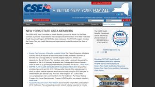 New York State CSEA Members - CSEA Local 1000, AFSCME, AFL-CIO