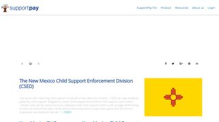 New Mexico Child Support - SupportPay