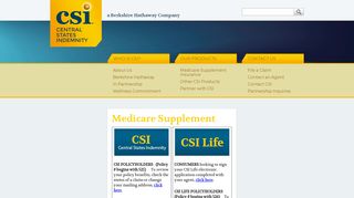 Central States Indemnity (CSI) and CSI Life online portal for ...