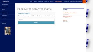 CSI Services Employee Portal - CSI Services