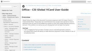 Office - CSI Global VCard User Guide - CE - Client Education ...