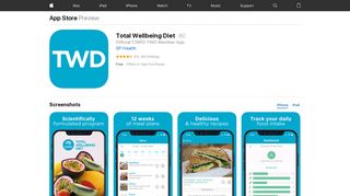Total Wellbeing Diet on the App Store - iTunes - Apple