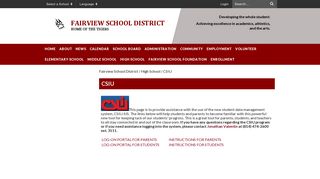 CSIU - Fairview School District