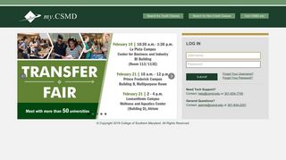my.CSMD: Login - College of Southern Maryland