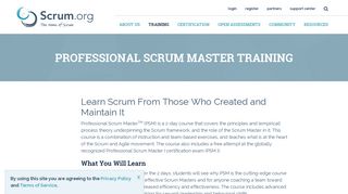 Scrum Master Training from the Home of Scrum - Scrum.org