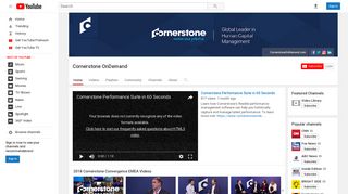 Cornerstone OnDemand - YouTube