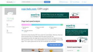 Access cspi.fadv.com. CSPi Login