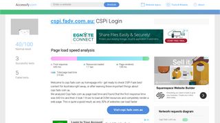 Access cspi.fadv.com.au. CSPi Login