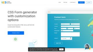 Free CSS Form Generator by 123FormBuilder (ex-123ContactForm)
