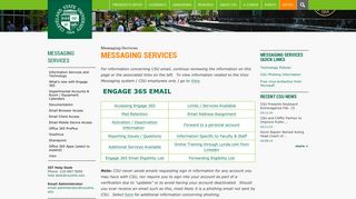 Messaging Services | Cleveland State University