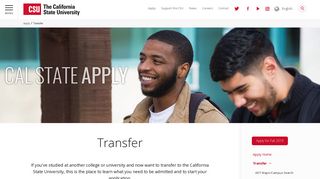 Transfer | CSU - California State University
