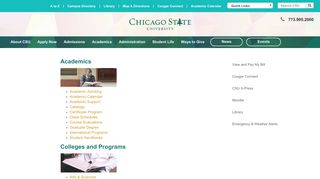 | Current Students | Chicago State University