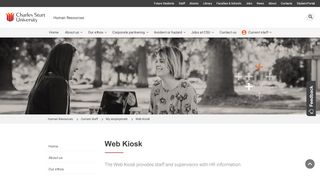 Checking Leave Balances via Web Kiosk - Human Resources ...