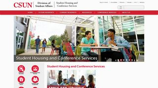 Student Housing and Conference Services | California State ... - CSuN