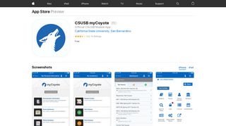CSUSB myCoyote on the App Store - iTunes - Apple