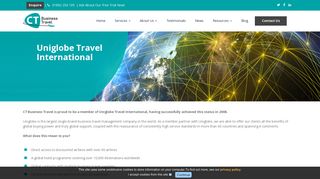 Uniglobe | Uniglobe Travel | CT Business Travel