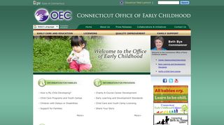 Connecticut Office of Early Childhood - CT.gov