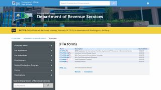 IFTA Forms - CT.gov