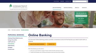 Online Banking - Connecticut Community Bank