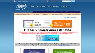 Filing UI In CT - Connecticut Department of Labor