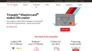 Triangle Mastercard - Canadian Tire