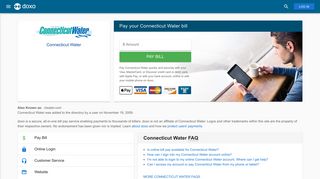 Connecticut Water: Login, Bill Pay, Customer Service and Care Sign-In