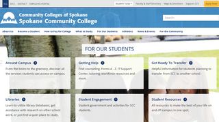 For Our Students - Spokane Community College