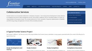 Collaborative Services - Frontier Science