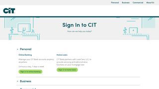 Sign In - CIT