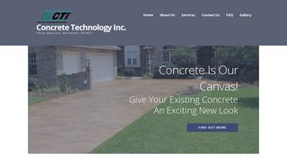 Concrete Technology Inc. – Tough, Beautiful, Decorative Concrete