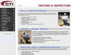 CTI Consultants, Geotechnical engineering, special inspections ...