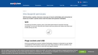 Wi-Fi on board | eurolines